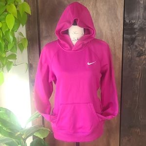 Magenta pink nike therma-fit hoodie medium